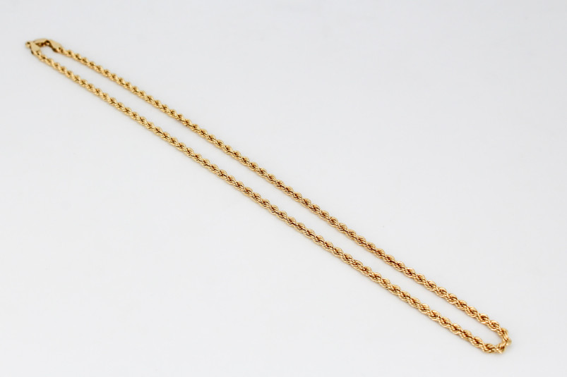 Cadena de oro de 18k. de segunda mano. Joyería de ocasión | ROYALHYSTERIA