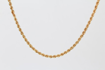 Cadena de oro de 18k. de segunda mano. Joyería de ocasión | ROYALHYSTERIA