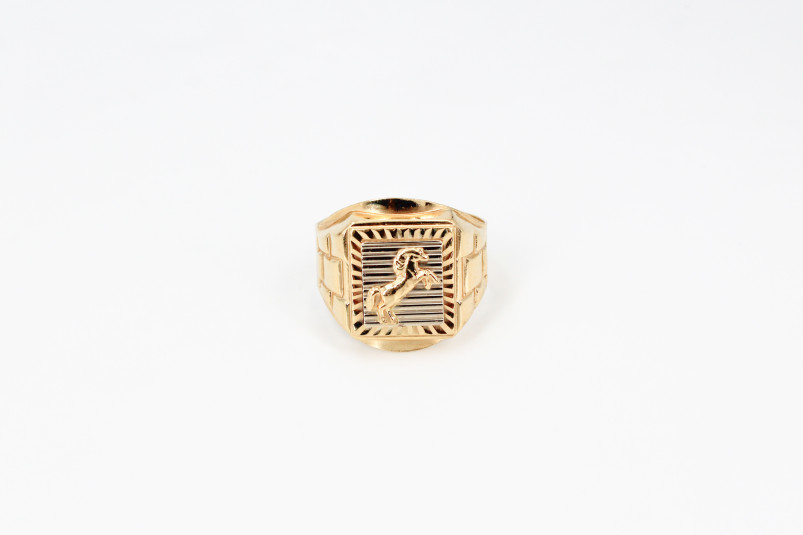 Sello de oro de 18k. de segunda mano. Joyería de ocasión | ROYALHYSTERIA