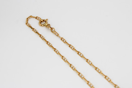 Cadena de oro de 18k. de segunda mano. Joyería de ocasión | ROYALHYSTERIA