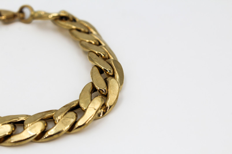 Pulsera de oro de 18k. de segunda mano. Joyería de ocasión | ROYALHYSTERIA