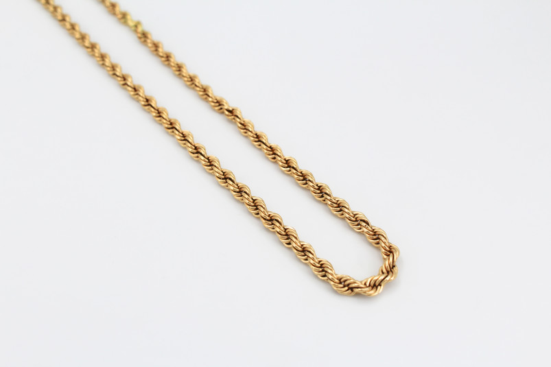 Cadena de oro de 18k. de segunda mano. Joyería de ocasión | ROYALHYSTERIA