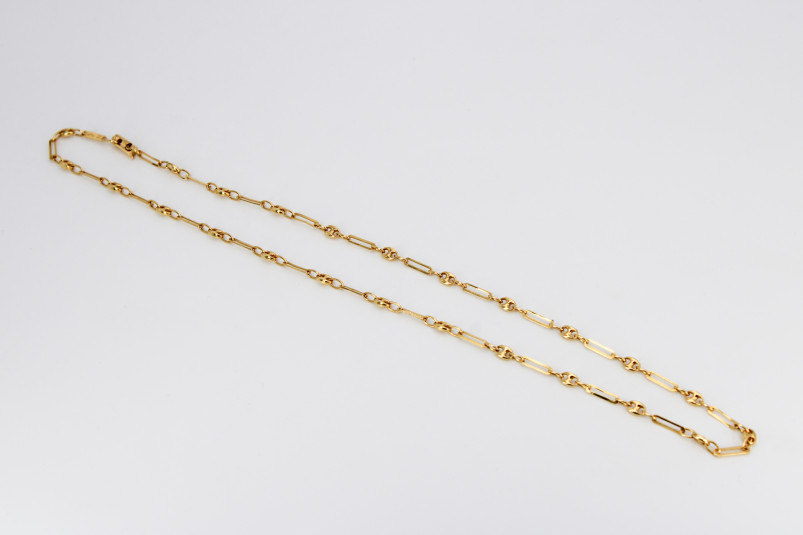 Cadena de oro de 18k. de segunda mano. Joyería de ocasión | ROYALHYSTERIA