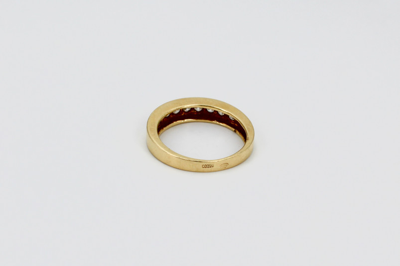 Anillo de oro de 18k. de segunda mano. Joyería de ocasión | ROYALHYSTERIA