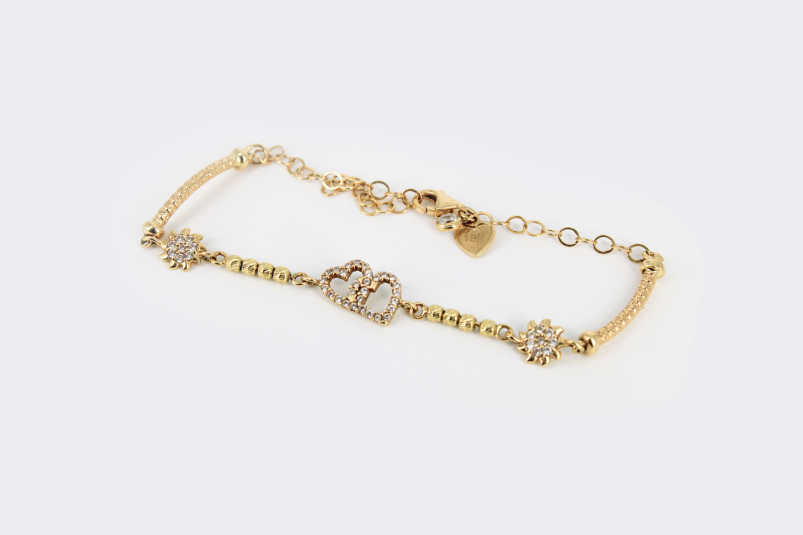 Pulsera de oro de 18k. de segunda mano. Joyería de ocasión | ROYALHYSTERIA