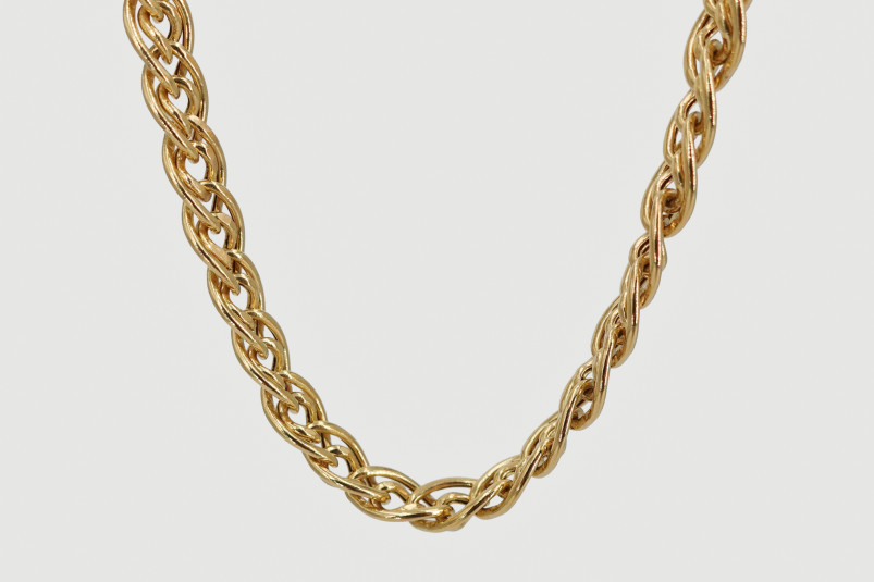 Cadena de oro de 18k. de segunda mano. Joyería de ocasión | ROYALHYSTERIA