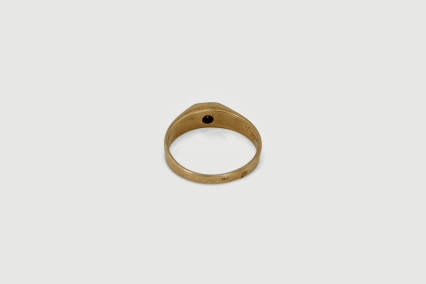 Solitario de oro de 18k. de segunda mano. Joyería de ocasión | ROYALHYSTERIA