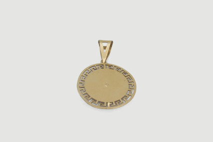 Colgante de oro de 18k. de segunda mano. Joyería de ocasión | ROYALHYSTERIA