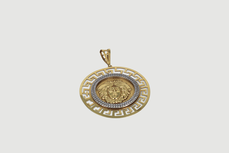 Colgante de oro de 18k. de segunda mano. Joyería de ocasión | ROYALHYSTERIA
