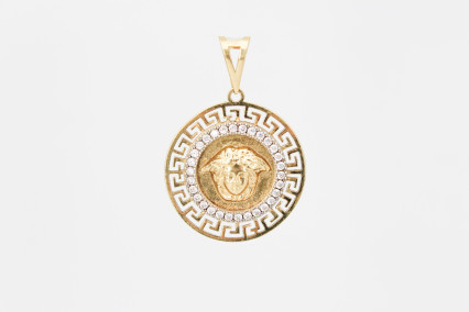 Colgante de oro de 18k. de segunda mano. Joyería de ocasión | ROYALHYSTERIA