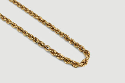 Cadena de oro de 18k. de segunda mano. Joyería de ocasión | ROYALHYSTERIA