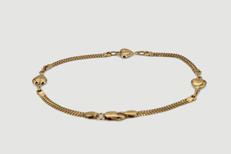 Pulsera de oro de 18k. de segunda mano. Joyería de ocasión | ROYALHYSTERIA