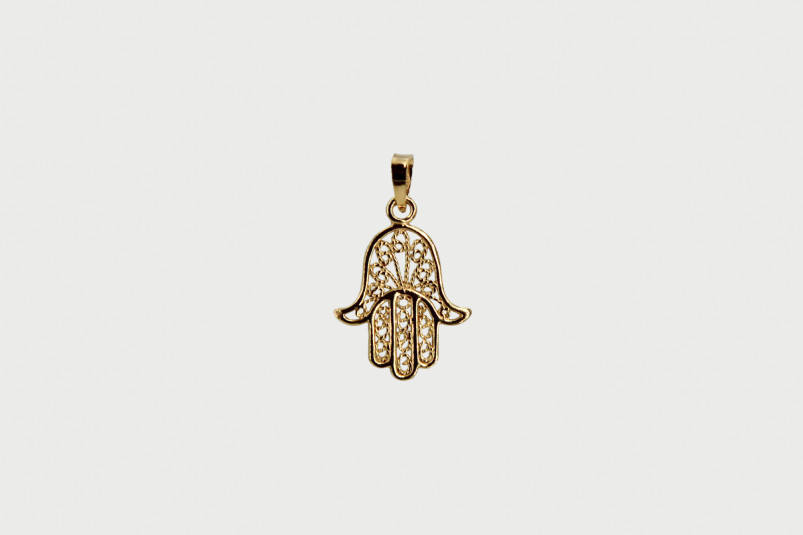 Colgante de oro de 18k. de segunda mano. Joyería de ocasión | ROYALHYSTERIA