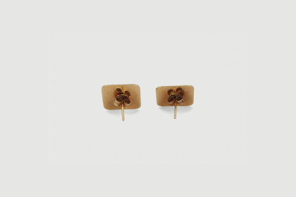 Pendiente de oro de 18k. de segunda mano. Joyería de ocasión | ROYALHYSTERIA