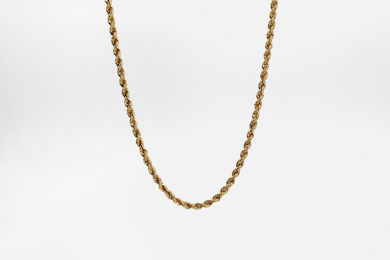 Cadena de oro de 18k. de segunda mano. Joyería de ocasión | ROYALHYSTERIA