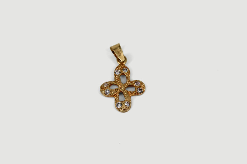 Colgante de oro de 18k. de segunda mano. Joyería de ocasión | ROYALHYSTERIA