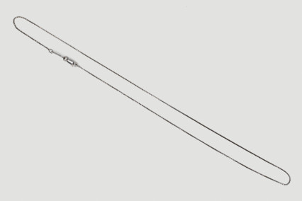 Cadena de oro blanco de 18k. de segunda mano. Joyería de ocasión | ROYALHYSTERIA