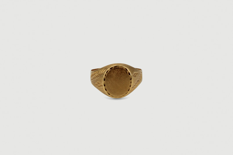 Sello de oro de 18k. de segunda mano. Joyería de ocasión | ROYALHYSTERIA