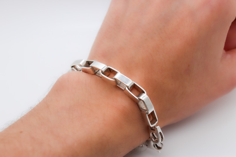 Pulsera de plata  de 925. de segunda mano. Joyería de ocasión | ROYALHYSTERIA