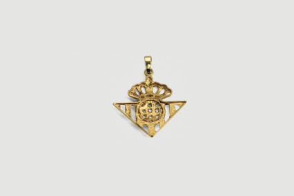 Colgante de oro de 18k. de segunda mano. Joyería de ocasión | ROYALHYSTERIA