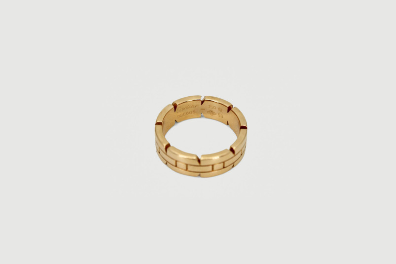 Anillo de oro de 18k. de segunda mano. Joyería de ocasión | ROYALHYSTERIA