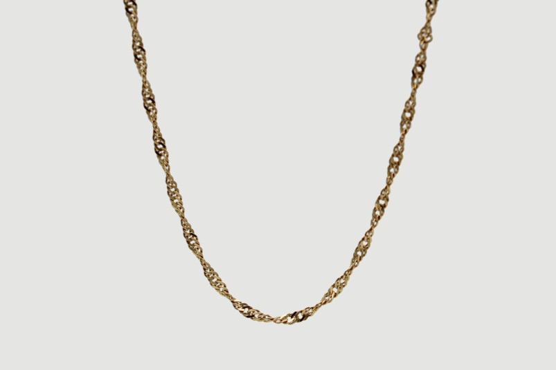 Collar de oro de 18k. de segunda mano. Joyería de ocasión | ROYALHYSTERIA