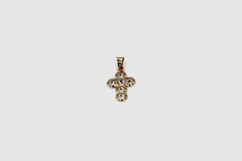 Colgante de oro de 18k. de segunda mano. Joyería de ocasión | ROYALHYSTERIA