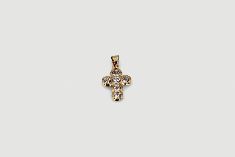 Colgante de oro de 18k. de segunda mano. Joyería de ocasión | ROYALHYSTERIA