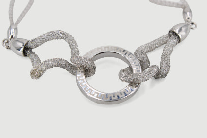Pulsera de oro blanco de 18k. de segunda mano. Joyería de ocasión | ROYALHYSTERIA