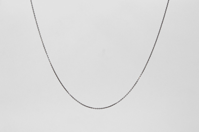 Cadena de oro blanco de 18k. de segunda mano. Joyería de ocasión | ROYALHYSTERIA