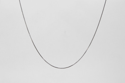 Cadena de oro blanco de 18k. de segunda mano. Joyería de ocasión | ROYALHYSTERIA