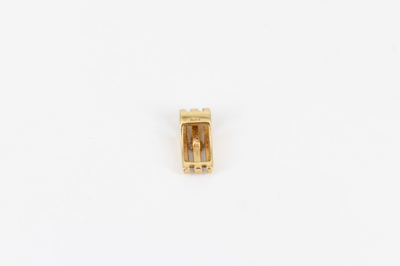 Colgante de oro combinado de 18k. de segunda mano. Joyería de ocasión | ROYALHYSTERIA