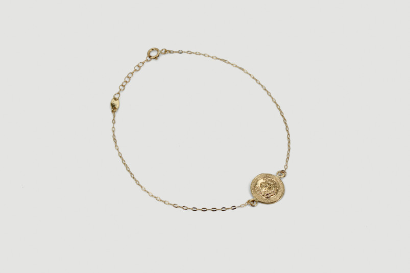 Pulsera de oro de 18k. de segunda mano. Joyería de ocasión | ROYALHYSTERIA