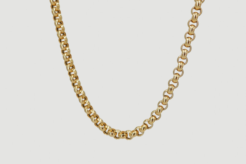 Cadena de oro de 18k. de segunda mano. Joyería de ocasión | ROYALHYSTERIA