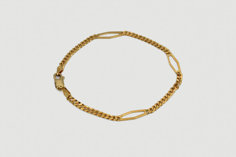 Pulsera de oro de 18k. de segunda mano. Joyería de ocasión | ROYALHYSTERIA