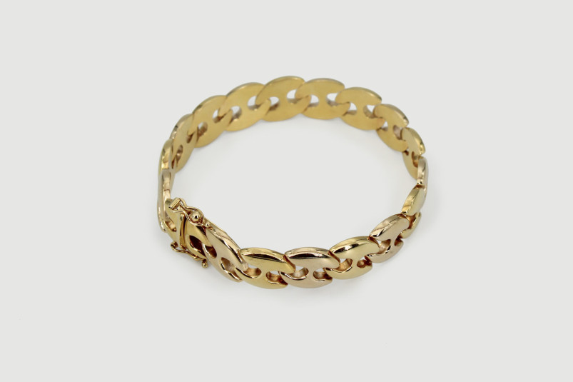Pulsera de oro de 18k. de segunda mano. Joyería de ocasión | ROYALHYSTERIA