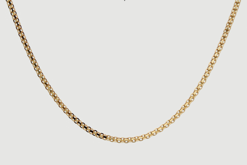 Gargantilla de oro de 18k. de segunda mano. Joyería de ocasión | ROYALHYSTERIA