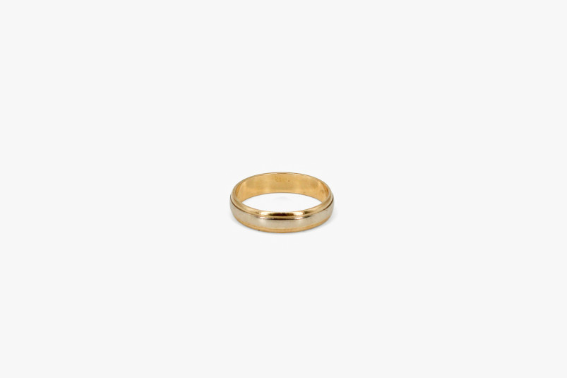Alianza de oro de 18k. de segunda mano. Joyería de ocasión | ROYALHYSTERIA