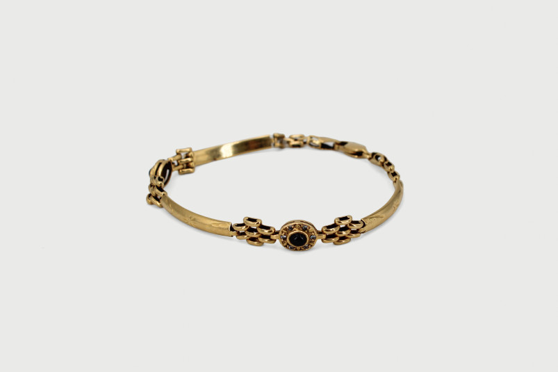 Pulsera de oro de 18k. de segunda mano. Joyería de ocasión | ROYALHYSTERIA