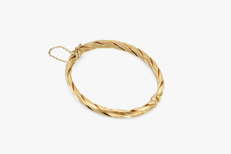 Caña de oro de 18k. de segunda mano. Joyería de ocasión | ROYALHYSTERIA