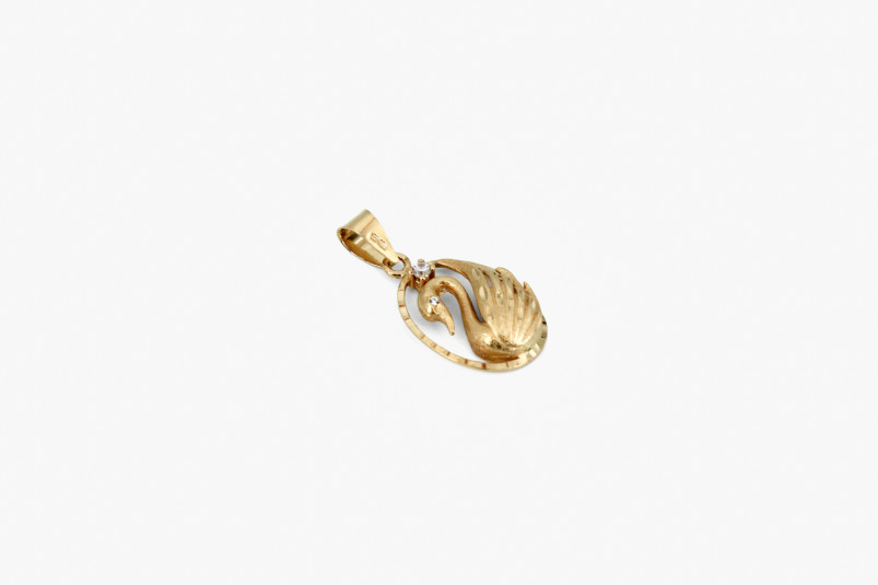 Colgante de oro de 18k. de segunda mano. Joyería de ocasión | ROYALHYSTERIA