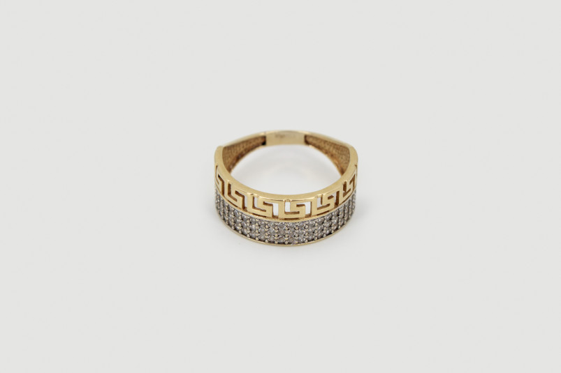 Anillo de oro de 18k. de segunda mano. Joyería de ocasión | ROYALHYSTERIA