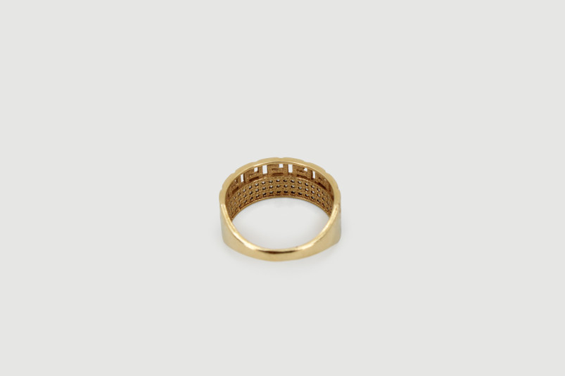 Anillo de oro de 18k. de segunda mano. Joyería de ocasión | ROYALHYSTERIA