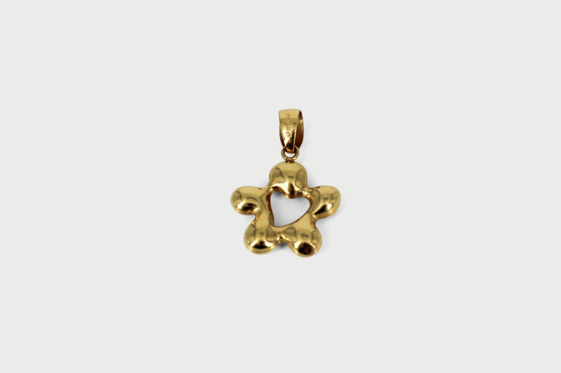 Colgante de oro de 18k. de segunda mano. Joyería de ocasión | ROYALHYSTERIA