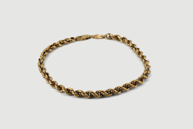 Pulsera de oro de 18k. de segunda mano. Joyería de ocasión | ROYALHYSTERIA
