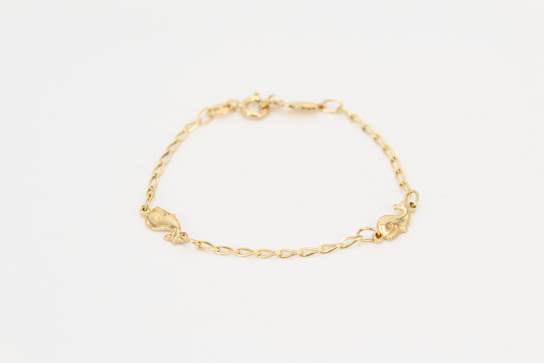 Pulsera de oro de 18k. de segunda mano. Joyería de ocasión | ROYALHYSTERIA
