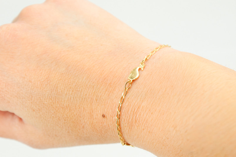 Pulsera de oro de 18k. de segunda mano. Joyería de ocasión | ROYALHYSTERIA
