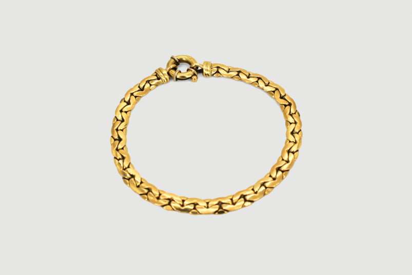 Pulsera de oro de 18k. de segunda mano. Joyería de ocasión | ROYALHYSTERIA
