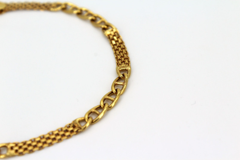 Pulsera de oro de 18k. de segunda mano. Joyería de ocasión | ROYALHYSTERIA