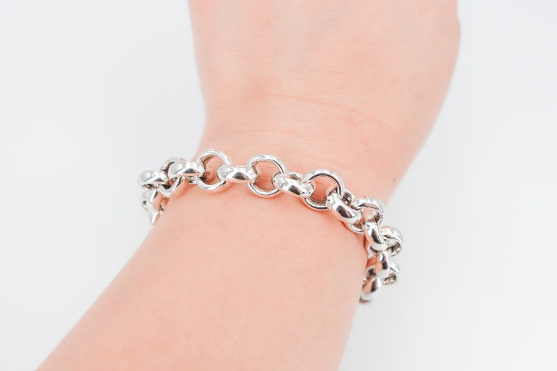 Pulsera de plata  de 925. de segunda mano. Joyería de ocasión | ROYALHYSTERIA